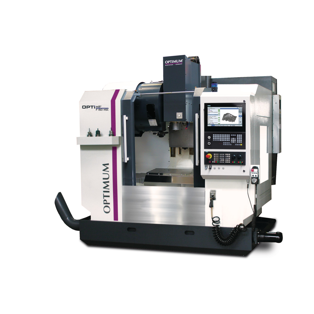 Optimill F 150hsc Cnc Frasmaschine Mit Siemens Steuerung Tms Maschinenhandel